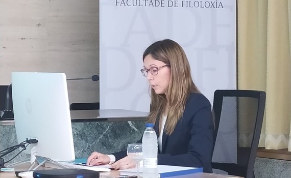 Susana Dubois Silva obtiene la máxima calificación en su tesis doctoral "Léxico del Rapto de Helena de Coluto", dirigida por Helena Rodríguez Somolinos (ILC)