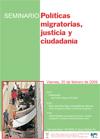 Seminario: «Políticas migratorias, justicia y ciudadanía»