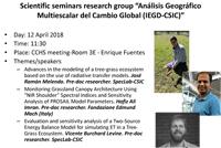 Scientific Seminars Research Group Análisis Geográfico Multiescalar del Cambio Global (IEGD-CSIC)"