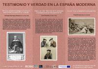Seminario: "Testimonio y verdad en la España Moderna"