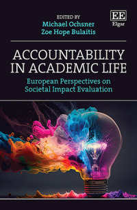 Elea Giménez (IFS), coautora del libro "Accountability in Academic Life. European Perspectives on Societal Impact Evaluation"