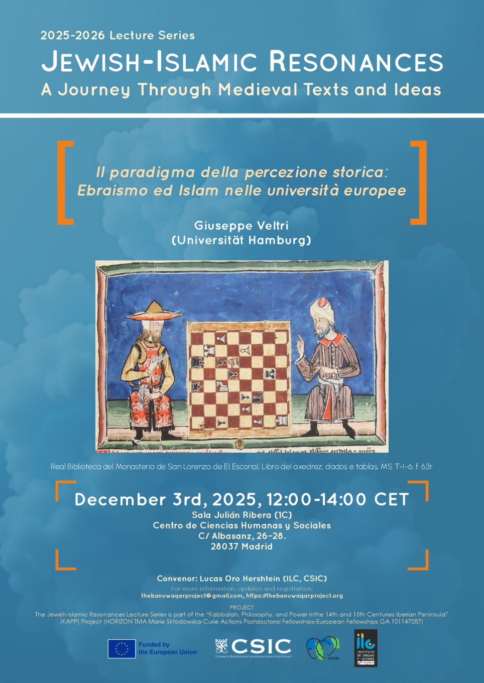 Il paradigma della percezione storica:  Ebraismo ed Islam nelle università europee