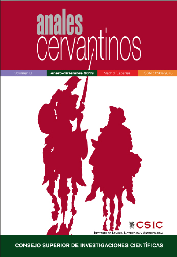 "Anales Cervantinos", revista del ILLA, publica el Vol. 55 de 2023 "Anales Cervantinos", revista del ILLA, publica el Vol. 55 de 2023
