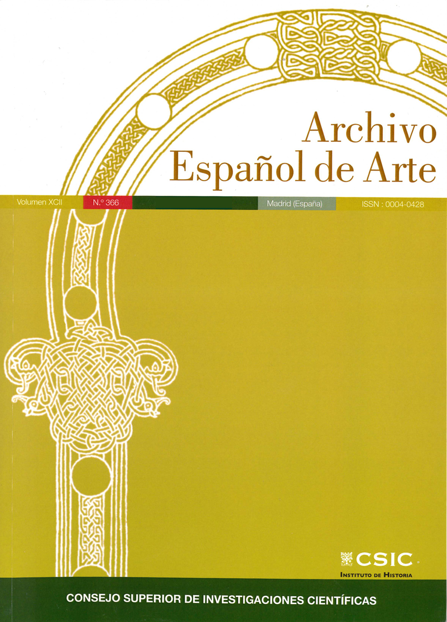 La revista del Instituto de Historia "Archivo Español de Arte" publica el Vol 97, nº 388 de 2024 La revista del Instituto de Historia "Archivo Español de Arte" publica el Vol 97, nº 388 de 2024