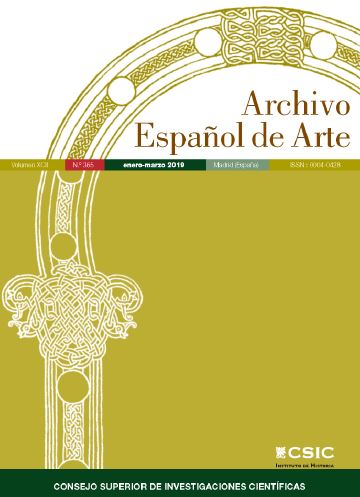 "Archivo Español de Arte", revista del Instituto de Historia, publica el Vol 96, nº 382 de 2023 "Archivo Español de Arte", revista del Instituto de Historia, publica el Vol 96, nº 382 de 2023