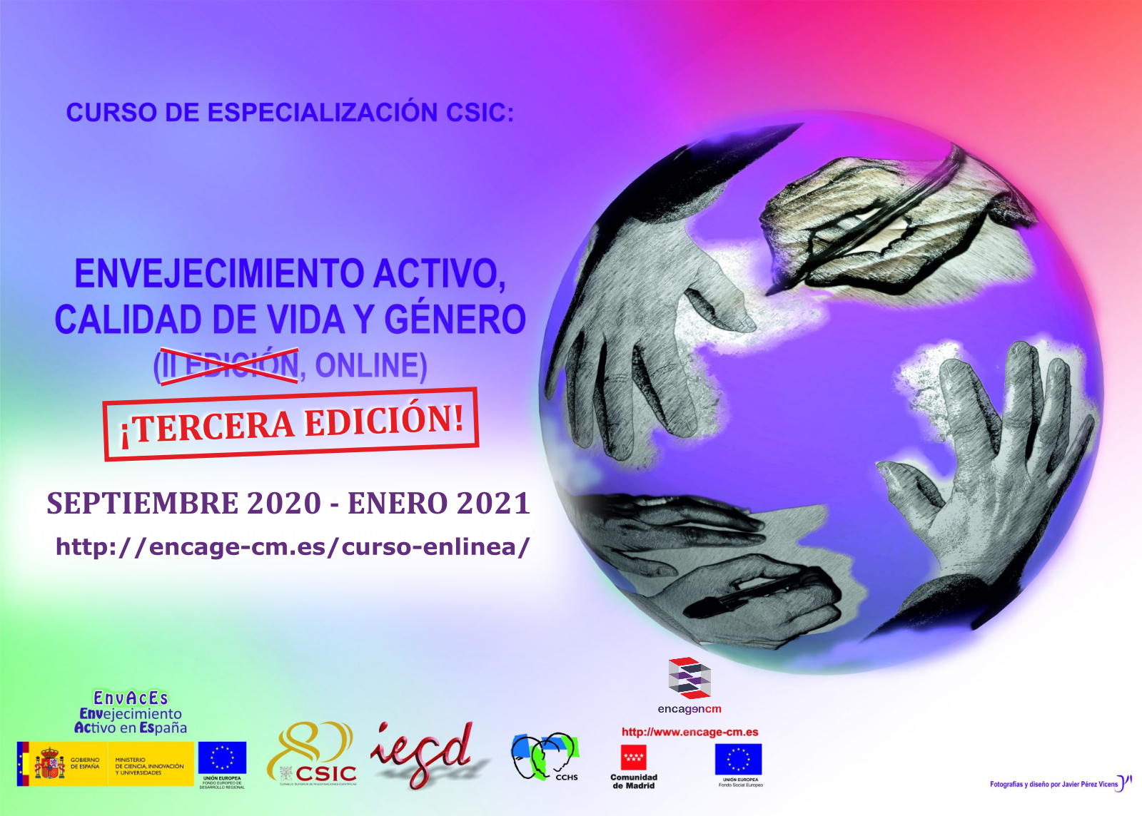 Comienza la tercera edición del curso de Especialización en Envejecimiento Activo, Calidad de Vida y Género