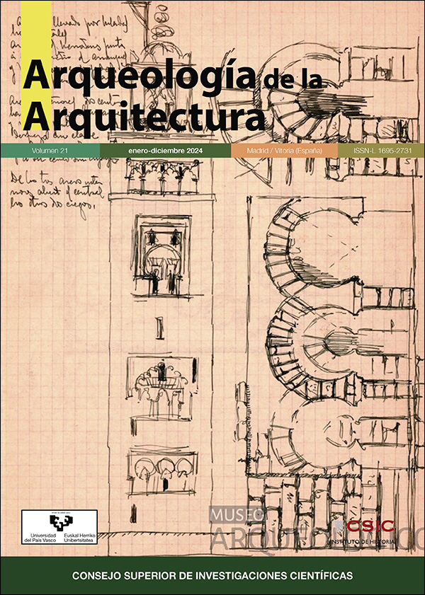 La revista "Arqueología de la Arquitectura" publica el nº 21 de 2024 La revista "Arqueología de la Arquitectura" publica el nº 21 de 2024