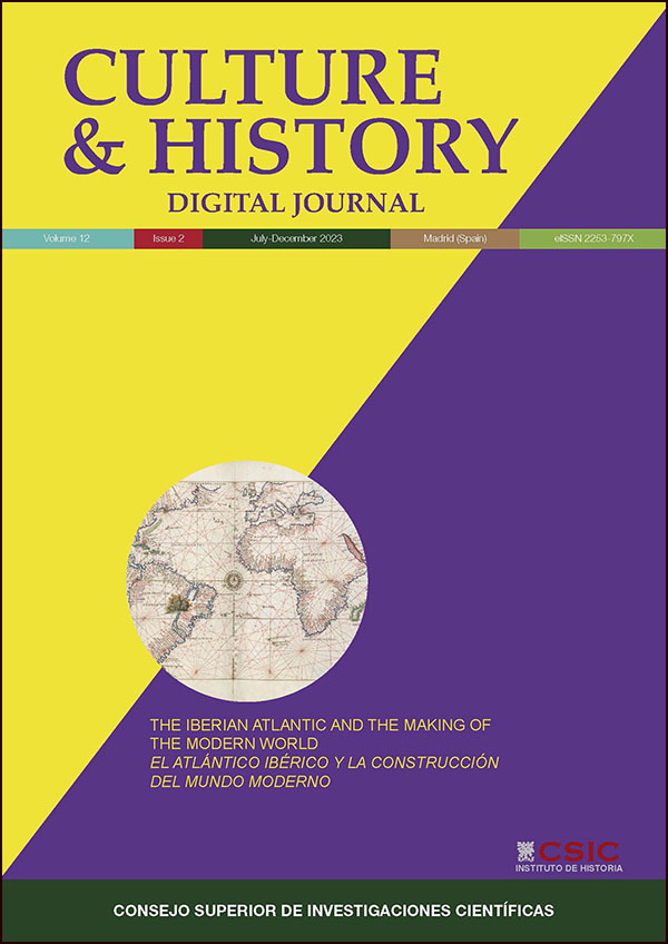 Rafael Huertas (IH) escribe en el nuevo número de la revista 'Culture & History' , vol. 12, nº 2 del 2023 Rafael Huertas (IH) escribe en el nuevo número de la revista 'Culture & History' , vol. 12, nº 2 del 2023