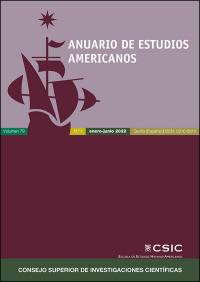 Se publica el Vol. 79 Núm. 1 (2022) del Anuario de Estudios Americanos Portada de la revista