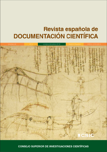 Sale el número 3 de 2024 de la Revista española de Documentación Científica (Vol. 47) Sale el número 3 de 2024 de la Revista española de Documentación Científica (Vol. 47)