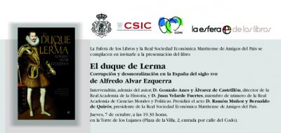 Invitación a la presentación del libro