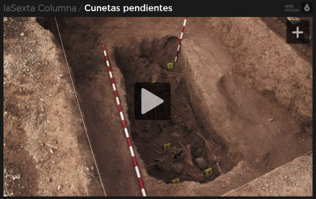 En el programa 'Cunetas pendientes' se habla de se habla de la Ley de Memoria Histórica, que cumple diez años video_cunetas_pendientes_lasexta_columna.png