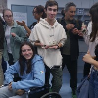 Recibimos en el CCHS a los estudiantes del IES Miguel Catalán Recibimos en el CCHS a los estudiantes del IES Miguel Catalán