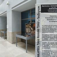 Exposición "El Archivo de la biblioteca Tomás Navarro Tomás en Instagram" Exposición "El Archivo de la biblioteca Tomás Navarro Tomás en Instagram"