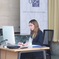Susana Dubois Silva obtiene la máxima calificación en su tesis doctoral "Léxico del Rapto de Helena de Coluto", dirigida por Helena Rodríguez Somolinos (ILC)