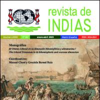 La "Revista de Indias" del Instituto de Historia publica el Vol. 83, nº 287 de 2023 La "Revista de Indias" del Instituto de Historia publica el Vol. 83, nº 287 de 2023