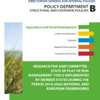 Tomás Azcárate del IEGD coautor de un estudio sobre la gestión de riesgos en el sector agrícola europeo