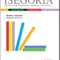 "Isegoría. Revista de Filosofía Moral y Política" publica el Vol. 66 de 2022 Portada de la revista