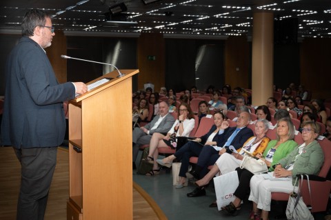 Jorge Sainz González del Consejo Asesor de la OEI en el XIV Congreso Iberoamericano de Ciencia Tecnología y Género. 13 de septiembre de 2023 / Lorenzo Plana Torres / CSIC Jorge Sainz González del Consejo Asesor de la OEI en el XIV Congreso Iberoamericano de Ciencia Tecnología y Género / Lorenzo Plana Torres / CSIC