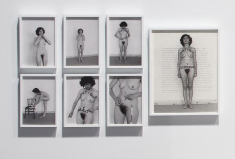 Esther Ferrer, Íntimo y personal (detalle), 1977 y 1992. AD05830, Museo Nacional Centro de Arte Reina Sofía, Madrid (España). Esther Ferrer, Íntimo y personal (detalle), 1977 y 1992. AD05830, Museo Nacional Centro de Arte Reina Sofía, Madrid (España).