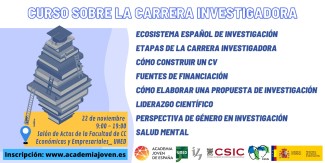 Curso sobre la carrera investigadora