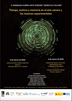 II Jornadas sobre Arte Sonoro "Rebecca Collins"