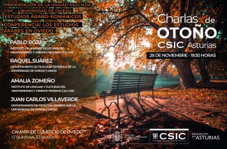 Charlas de otoño CSIC Asturias: "Los estudios árabes en Oviedo"