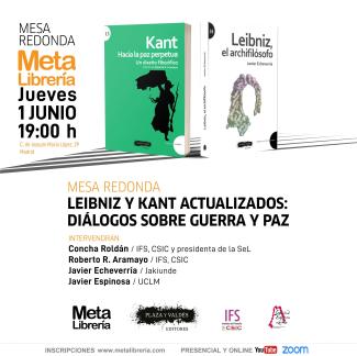 Mesa Redonda "Leibniz y Kant actualizados: diálogos sobre guerra y paz"