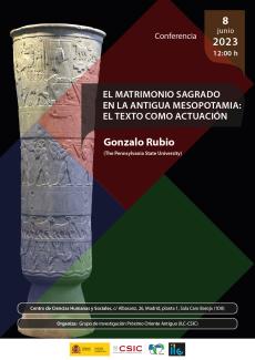 Conferencia "El Matrimonio Sagrado en la Antigua Mesopotamia:  El Texto como Actuación"