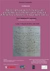 Seminario Campantón: "The Rabbinic Emissaries from the Holy Land and the Making of a Modern Jewish Diaspora: A Philanthropic Network in the Eighteenth Century"