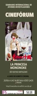 Cinefórum del SIJI-IFS: "La princesa Mononoke"