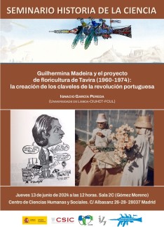 Seminario del Departamento de Historia de la Ciencia: "Guilhermina Madeira y el proyecto de floricultura de Tavira (1960-1974):la creación de los claveles de la revolución portuguesa"