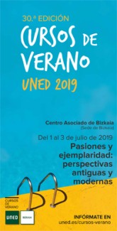 Curso de verano UNED: "Pasiones y ejemplaridad: perspectivas antiguas y modernas"