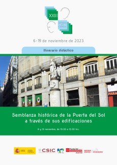 XXIII Semana de la Ciencia 2023: "Semblanza histórica de la Puerta del Sol a través de sus edificaciones" XXIII Semana de la Ciencia 2023: "Semblanza histórica de la Puerta del Sol a través de sus edificaciones"