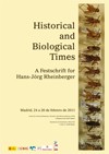 Seminario: Historical and Biological Times