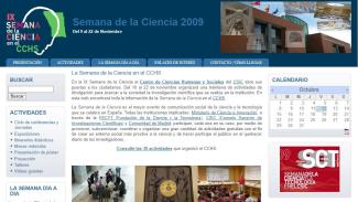 IX Semana de la Ciencia en el CCHS