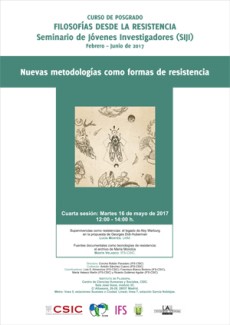 Curso de posgrado «Filosofías desde la resistencia. Seminario de Jóvenes Investigadores (SIJI)»: "Nuevas metodologías como formas de resistencia"