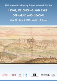 Curso de posgrado "Fifth International Spring School in Jewish Studies - Home, Belonging and Exile: Sepharad and Beyond"