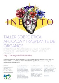 II Taller INEDYTO sobre Ética Aplicada y Trasplante de Órganos