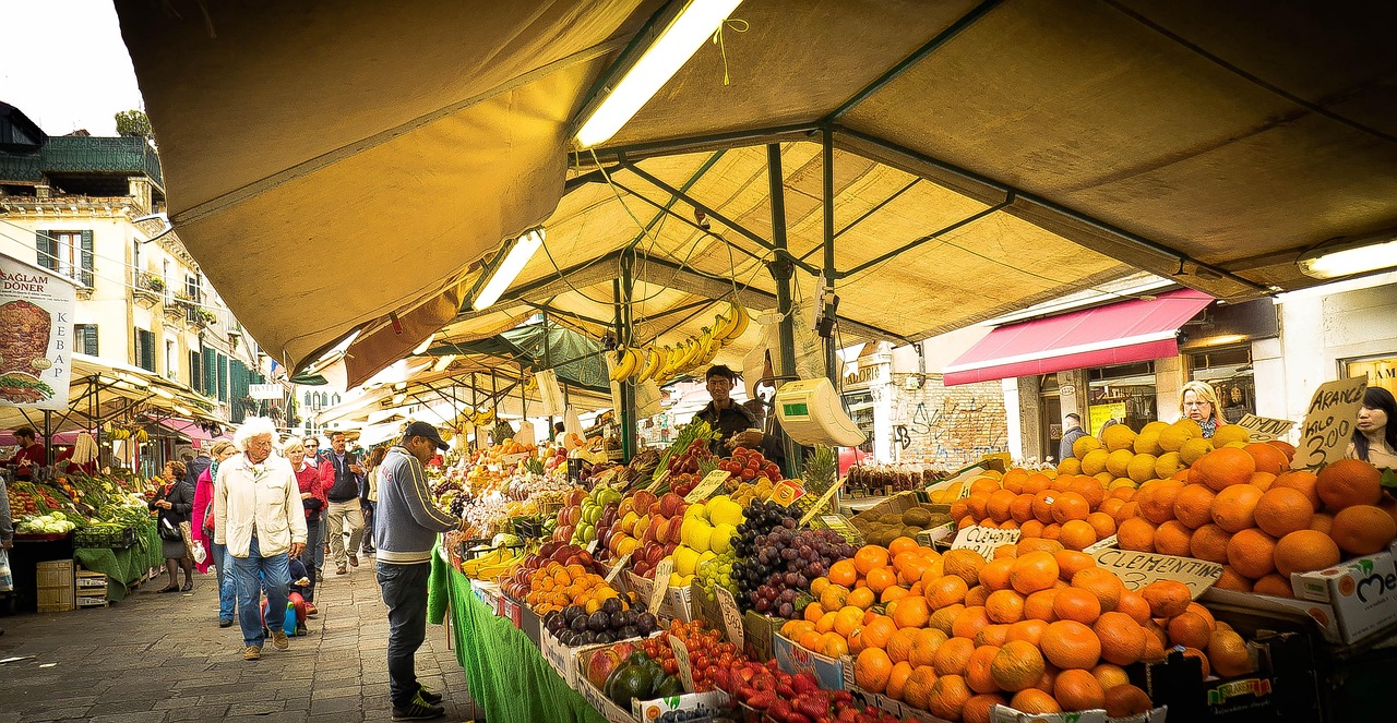Imagen de Mercado de hortalizas, Mercado de fruta y Venecia. Pixabay Imagen de Mercado de hortalizas, Mercado de fruta y Venecia. Pixabay